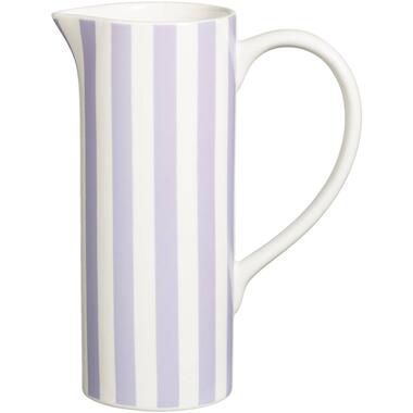 Carafe Rayée - lilas - 25x19x10 cm product