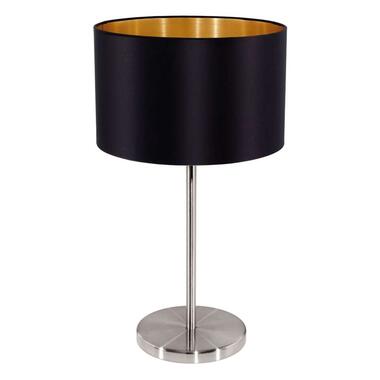 EGLO lampe de table Maserlo - couleur nickel/noire product