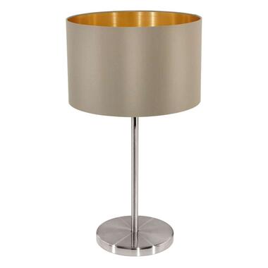 EGLO lampe de table Maserlo - couleur nickel/taupe product