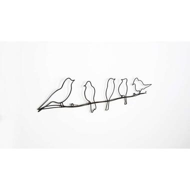 Art for the Home Metal Art Birds on a Wire - noir - 60x12,5 cm product