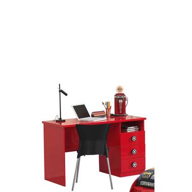 Vipack kinderbureau Monza - rood - 60x120x74 cm product