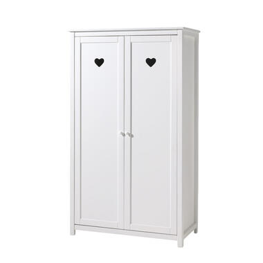 Vipack armoire à linge 2 portes Amori - blanche - 190x110x57 cm product