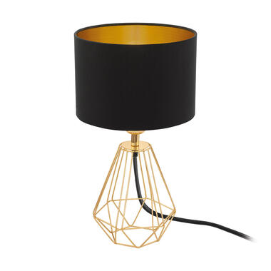 EGLO tafellamp Carlton 2 - zwart/goudkleur product