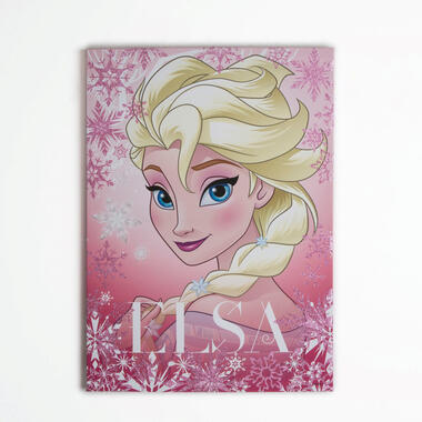 Art for the Home canvas Disney Frozen Elsa - roze - 50x70 cm product