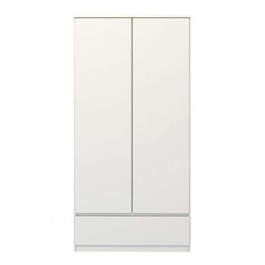Kleerkast Naia 2-deurs - hoogglans wit - 50x99x201 cm product