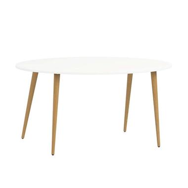 Table Delta ovale - blanc - 160x80x75 cm product