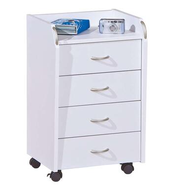 Rangement à tiroirs Pronti - blanc - 65x40x36 cm product