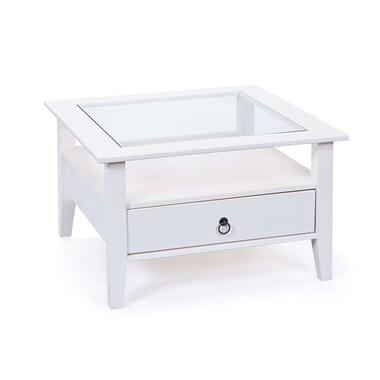 Table de salon Provence - blanche - 45x75x75 cm product
