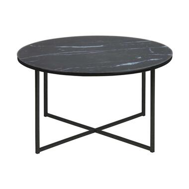 Table de salon Ostana - noire - Ø80x45 cm product