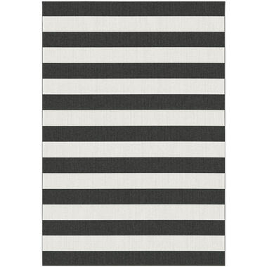 Tapis pour intérieur/extérieur Madia - noir/blanc - 120x170 cm product