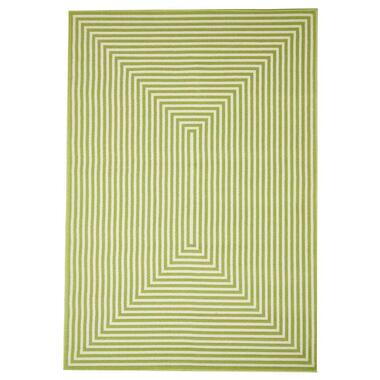 Floorita binnen/buitentapijt Braid - groen - 200x285 cm product