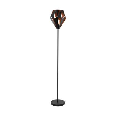 EGLO lampadaire Carlton 1 - noir/couleur cuivre - 152,5 cm product