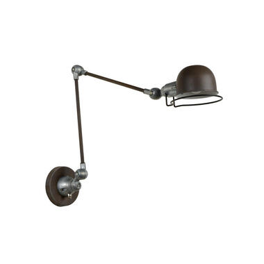 Lucide wandlamp Honore 2 - roestbruin product
