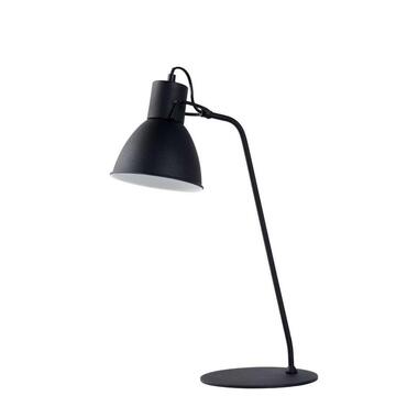 Lucide lampe de bureau Shadi - noire - Ø20 cm product