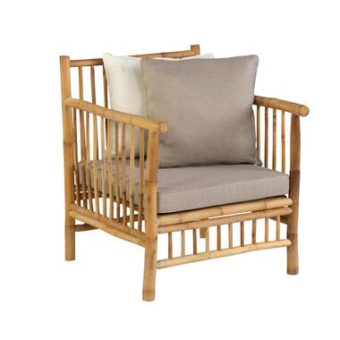 Exotan Bamboe stoel - bruin - 70x81x88 cm product