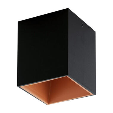 EGLO plafonnier Polasso - noir/cuivre - 10x10 cm product