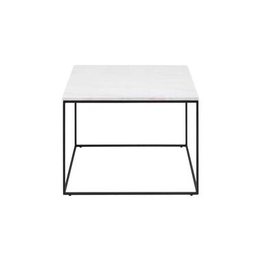 Table de salon Olea marbre guangxi - blanche - 45x60x60 cm product