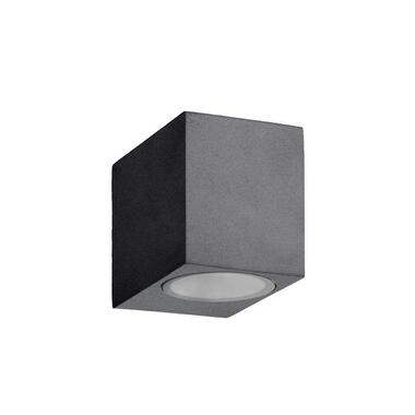 Lucide LED wandspot buiten ZORA IP44 - zwart - 9x6,5x7,9 cm product