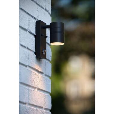 Lucide spot mural d'extérieur LED ARNE IP44 lumière vers le bas - noir - 6,3x12x16,3 cm product