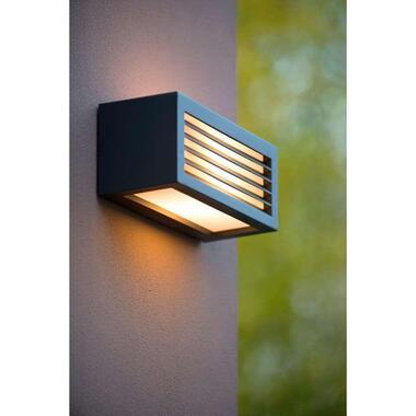 Lucide wandlamp buiten DIMO IP54 - antraciet - 25x10,3x11 cm product