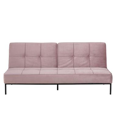 Slaapzetel Linz - fluweel roze product