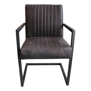 HSM Collection chaise de salle à manger Texas - cuir - expresso product