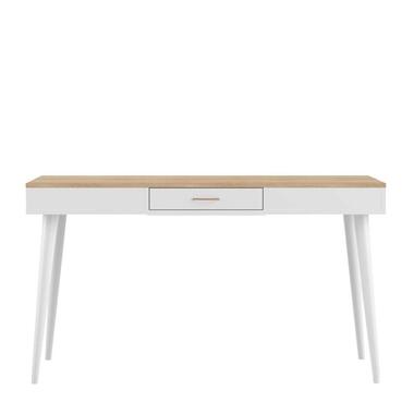 Symbiosis bureau Esby - couleur chêne/blanc - 75,6x134x59,2 cm product