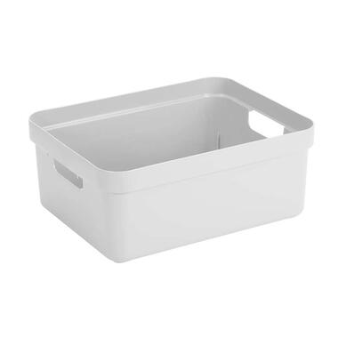 Sigma home boîte de rangement 24 litres - blanche - 18,3x35,4x45,3 cm product