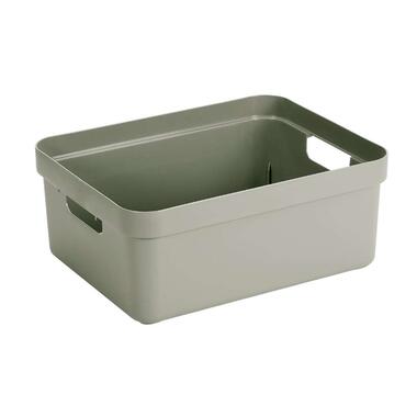 Sigma boîte de rangement 24 litres - vert clair - 18,3x35,4x45,3 cm product