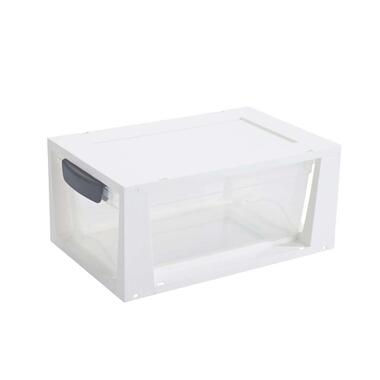 Omega système à tiroirs 6 litres - transparent/blanc - 15,3x22x33,5 cm product