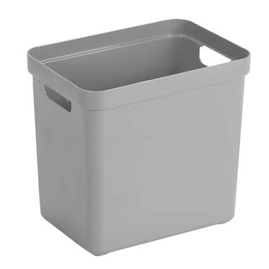 Sigma home boîte de rangement 25 litres - gris clair - 36,3x25x35 cm product