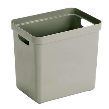 Sigma home boîte de rangement 25 litres - vert clair - 36,3x25x35 cm product