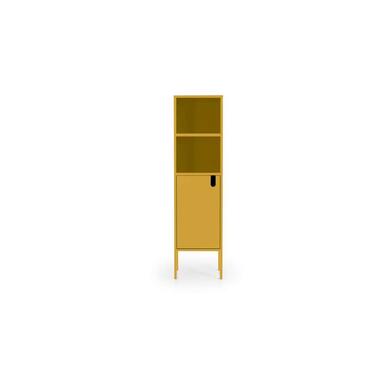 Tenzo wandkast Uno 1-deurs - mosterdgeel - 152x40x40 cm product