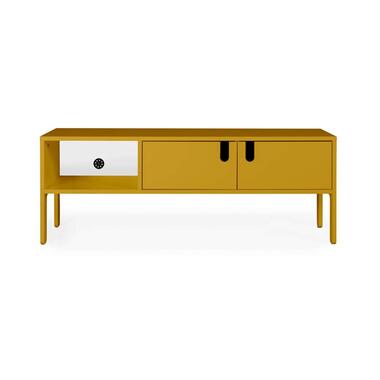 Tenzo meuble tv Uno 2 portes - jaune moutarde - 50x137x40 cm product
