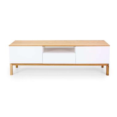 Tenzo meuble tv Patch - couleur chêne/blanc/couleur chêne - 56x179x47 cm product