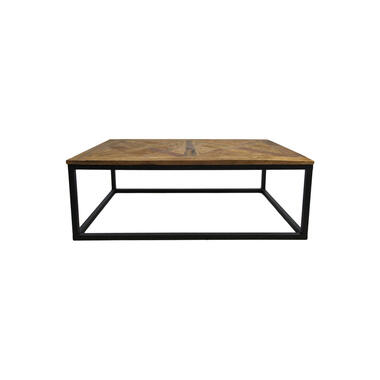 HSM Collection table de salon Jorn - couleur naturelle/noire - 40x110x70 cm product