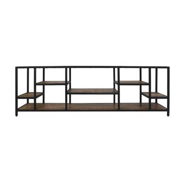 Tv-meubel Levels - naturelkleur/zwart - 170x55x38 cm product