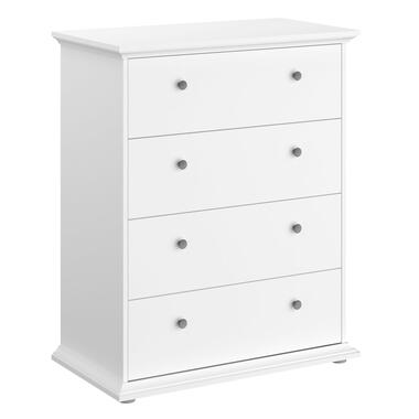 Commode Margaux - 4 tiroirs - blanche - 104x85x46 cm product