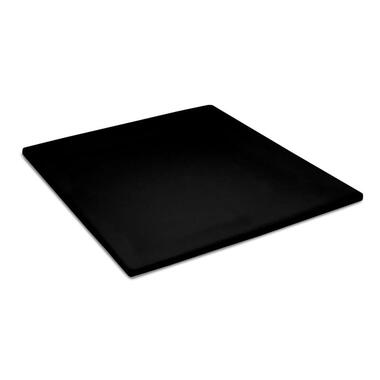 Cinderella topper hoeslaken - zwart - 180x200 cm product