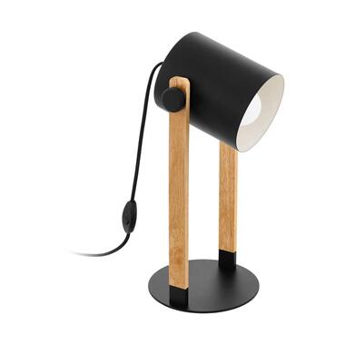 Lampe de table EGLO Hornwood - noire/crème product