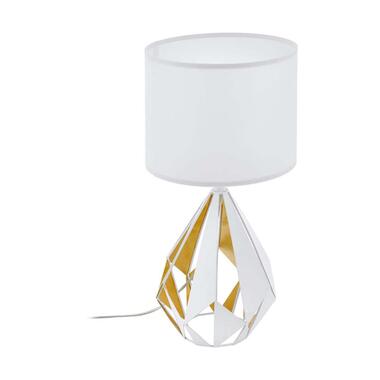 EGLO tafellamp Carlton 5 - wit/goudkleur product