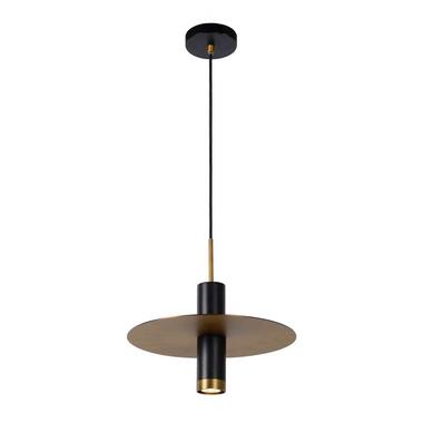 Lucide suspension Selin - noire/jaune couleur cuivre - 145xØ25 cm product