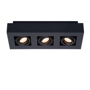 Lucide plafondspot Xirax 3 lampjes - zwart product
