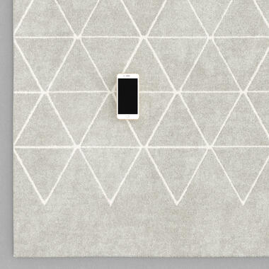 Tapis Rivoli - gris clair - 160x230 cm product