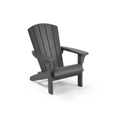 Chaise de jardin Troy Adirondack - 81x80x96,5cm - Graphite product
