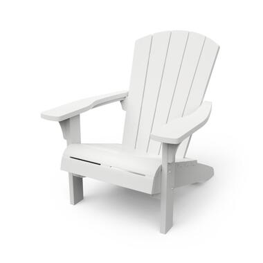 Chaise de jardin Troy Adirondack - 81x80x96,5cm - Blanc product