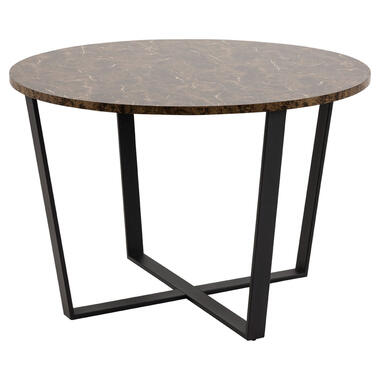 Table de salle à manger Alma - brune - 75xØ110 cm product