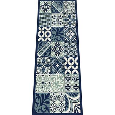 Tapis Dandri - bleu - 80x200 cm product