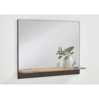 Miroir Bristol - couleur chêne/gris - 62,5x80x14 cm product