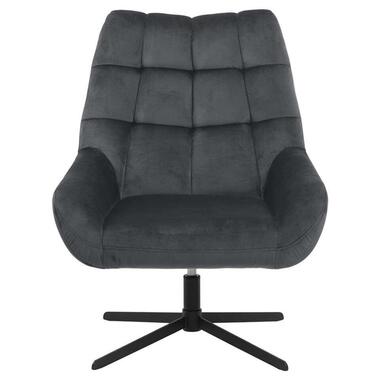 Fauteuil Devin - stof - donkergrijs product